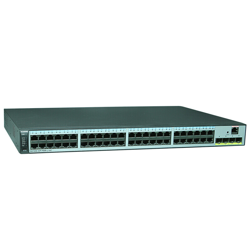 华为S5720S-52P-PWR-LI-AC 下一代精简型企业级千兆交换机的卓越之选