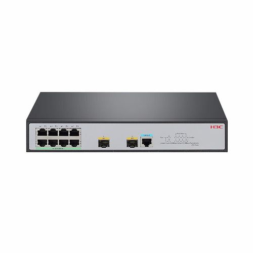 10p-ei 8口千兆2千兆光纤口二层web网管企业级网络交换机